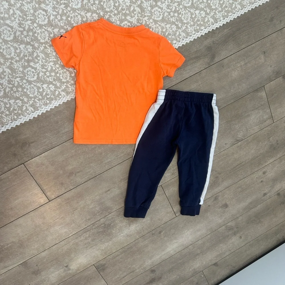 Puma Vibrant Orange Tee - Picture 8 of 16